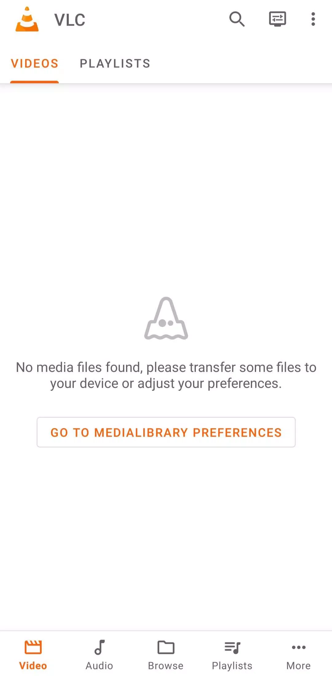 VLC Media Player — skærmbillede 4