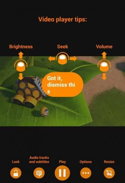 VLC Media Player — skærmbillede 5