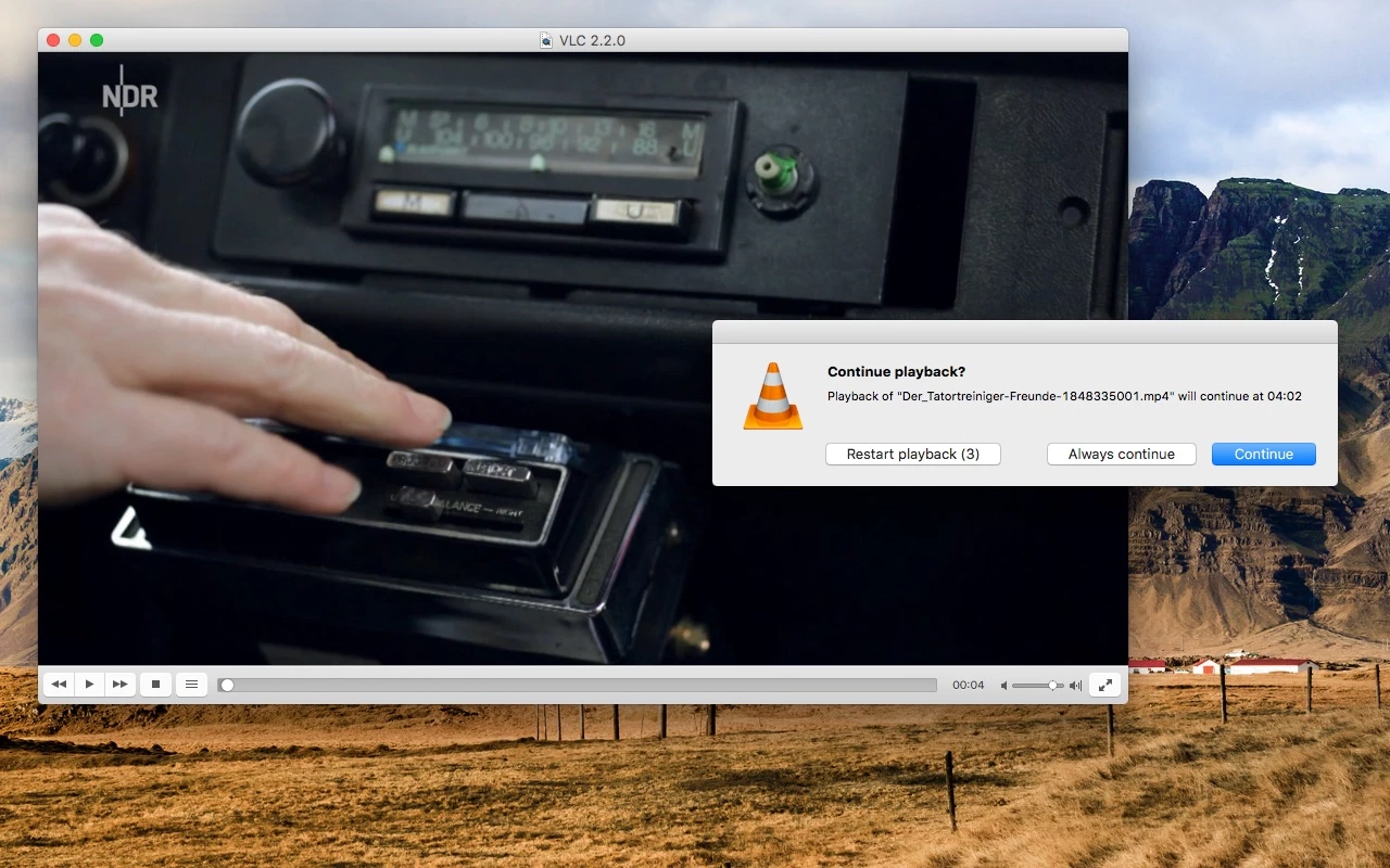 VLC media player — στιγμιότυπο οθόνης 2